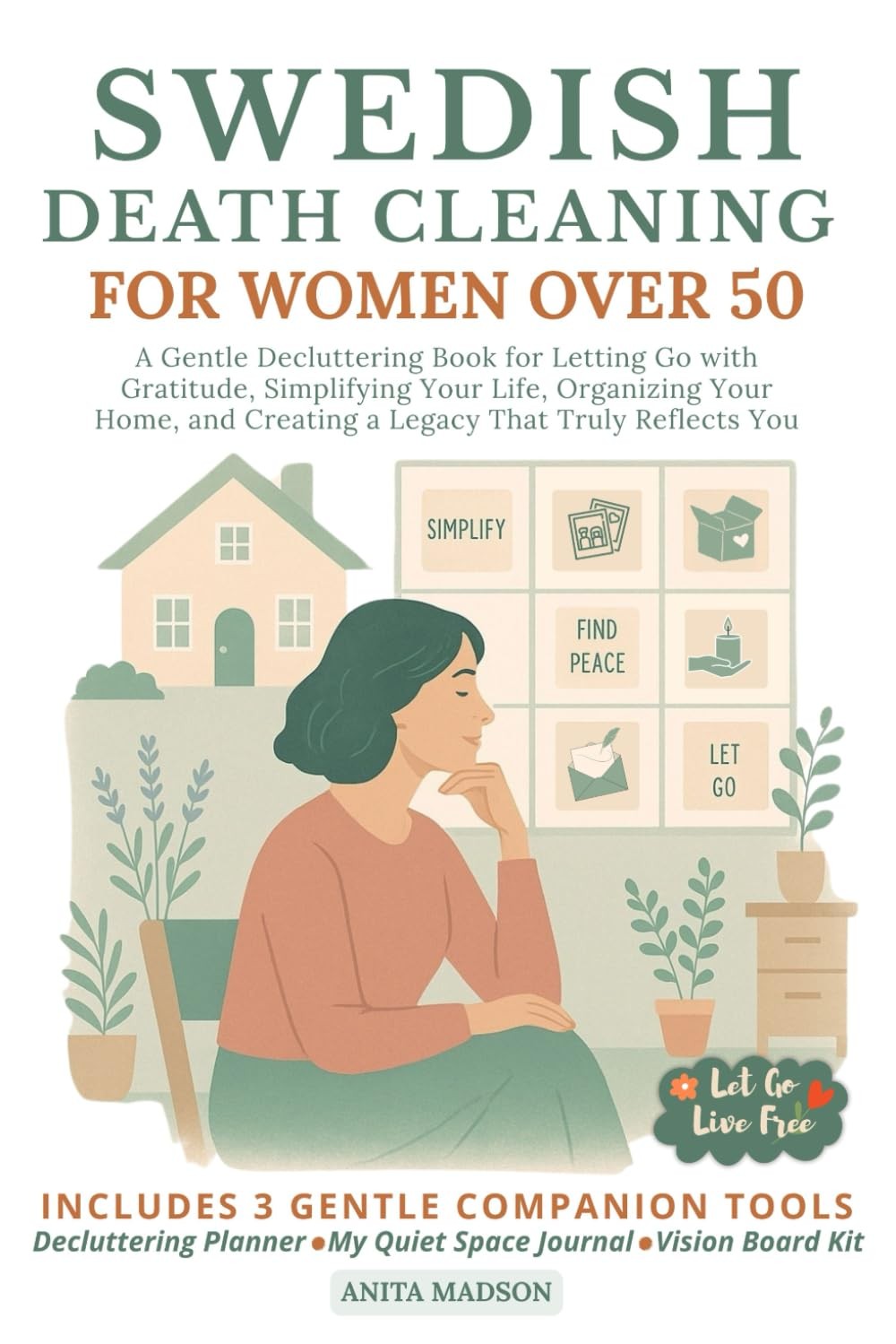 Swedish Death Cleaning book for Women Over 50: A Gentle Decluttering Book for L