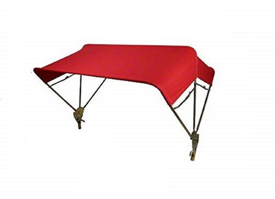 #ad #ad Red 3 Bow 48quot; Buggy Top Tractor Umbrella Frame amp; Canvas Cover JBT3 405673 Farmer $269.95