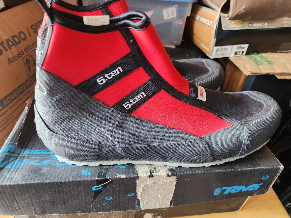 Hombre 5.10 Neo Playboat Zapatos Stealth Suelas Goma Talla 13 Foto 2 de 4