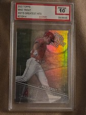 GEM MINT 10!!! 2022 Topps Mike Trout 2021's Greatest Hits Baseball Card #21GH-4