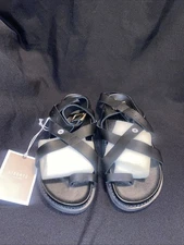 Liberte - Bronte Sandal- BLK-Sz.8