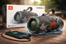 JBL CHARGE4CAM Charge 4 Portable Bluetooth Speaker - Camouflage