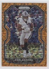 2020 Panini Prizm Orange Disco Prizm Keelan Doss #137 09fe