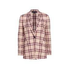 Rag Bone Margot Single-Breasted Plaid Blazer Size 2 NWOT