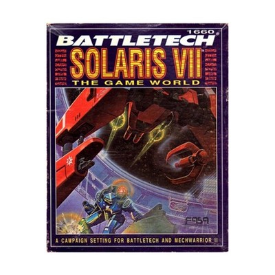 FASA Battletech Core Box Set Solaris VII VG/EX
