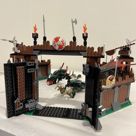 LEGO 7019 Viking Fortress Against the Fafnir Dragon &ndash; Partial &ndash; AS-IS See Descri