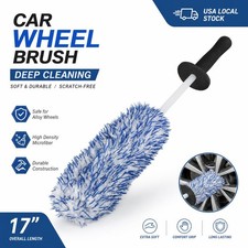 17 Car Detailing Wheel Brush For Rims Tire Engine Cleaning Wash Tool 17 Car Detailing Wheel Brush For Rims Tire Engine Cleaning Wash Tool