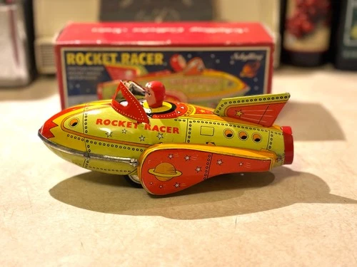 Schylling Rocket Racer Reproduction 2001 Collector Series 2001 With Original Box