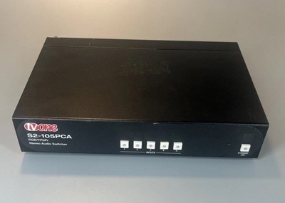 TV One S2-105PCA 5x1 RGB/YPbPr and Stereo Audio Switcher