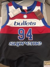 Supreme Mitchell & Ness Teams Basketball Jersey Size Large