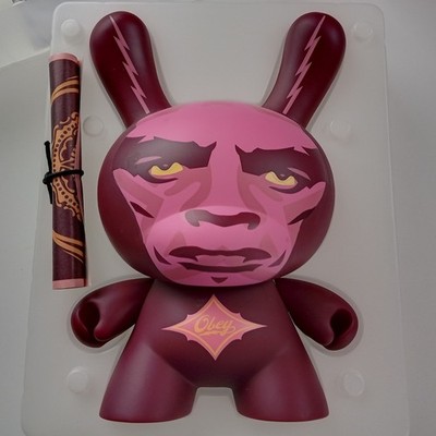 Kidrobot 8'' Dunny Shepard Fairey Vinyl Kunst Figur öffentlicher Feind gehorcht riesiger Druck