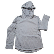 Starter Hoodie Sweatshirt Youth Med 12/14 Unisex Performance Gray Heather NEW