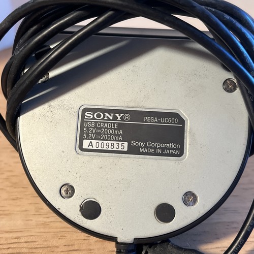 Véritable OEM Sony Clie adaptateur secteur alimentation PEGA-AC10 & PEGA-UC600 Dock - Photo 7 sur 7