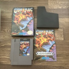 Gun Nac Nintendo Entertainment System CIB Complete In Box
