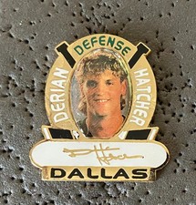 Dallas Stars Defense Derian Hatcher NHL Hockey Pin