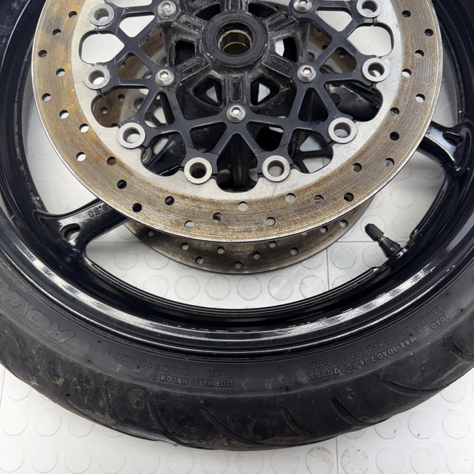 Suzuki GSXR600 GSXR 600 750 2008 llanta delantera rotores de neumáticos 2009 08-09 OEM Foto 2 de 4