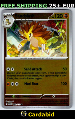 Sandslash - MEG #069/132 ME01: Mega Evolution Reverse Holo imoniii NM