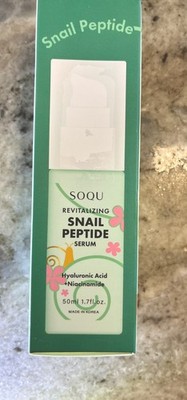 Hydration + Barrier Repair | Snail Peptide Facial Serum by Soqu   1.7 fl oz