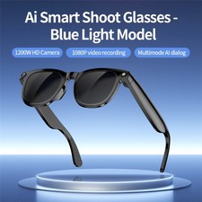 AI Pro Smart Glasses with Camera Bluetooth Translate Call Feature