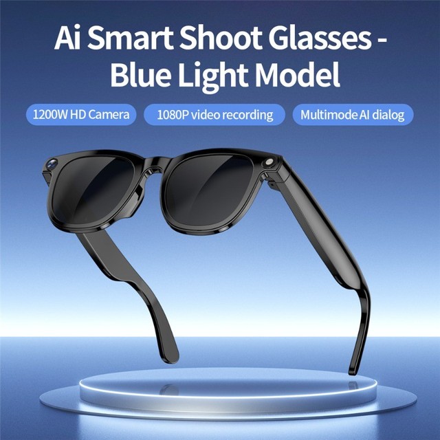 AI Pro Smart Glasses with Camera Bluetooth Translate Call Feature