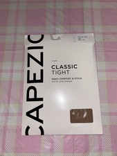 Capezio Classic Tights Large/xtra Large Nude Footed Tight