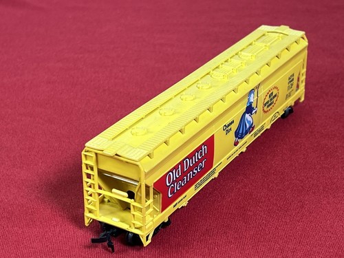 HO Scale "Old Dutch Cleanser" ACFX 173402 Tyco Yellow Hopper Car VTG - Hong Kong - Picture 10 of 15