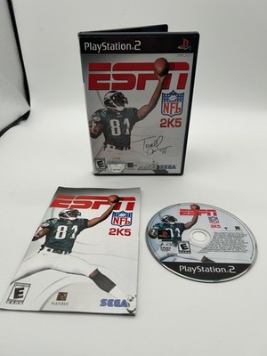 ESPN NFL 2K5 (Sony PlayStation 2, 2004) PS2 Complete in Box CIB Tested 