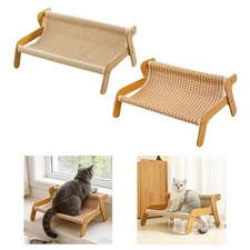Cat Scratching Lounge Couch Sofa Shape Resting Sleepings Elevated Accessory