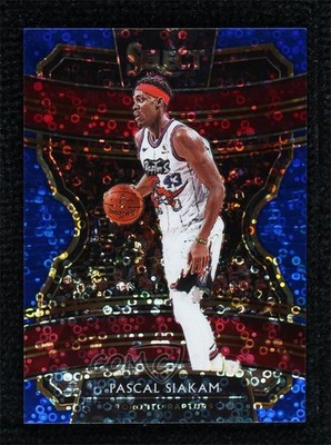 2019 Panini Select Concourse Hybrid Blue Disco Prizm 18/25 Pascal Siakam #89 hs9
