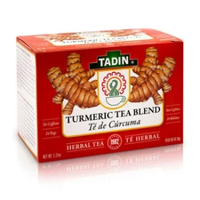 Tadin Turmeric Herbal Tea Blend. Energy & Immune System Booster. 24 Bags. 0.84oz