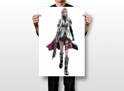Final Fantasy XIII Lightning Returns Console Game Wall- POSTER