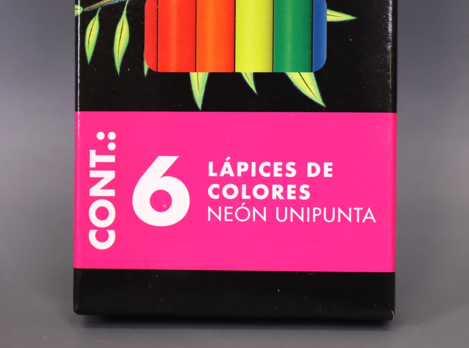 Prismacolor Neon Colored Pencils Set, 6 count, Junior 4.0mm (1Pack) - Image 3 of 4