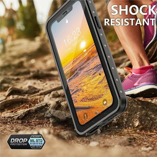 Coque coque étanche intégrale 360° pour iPhone 16 15 14 13 12 11 Pro XR XS Max - Photo 3/35