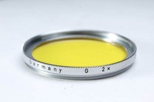 ZEISS IKON TS 40.5 354/G SCREW-IN YELLOW FILTER 40.5MM W JEWEL CASE CLEAN GLASS - Picture 4 of 5