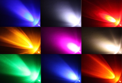 LED 3mm LEDs sehr hell verkabelt 9V 12V 24V 15cm 30cm 60cm 120cm Kabel - Bild 2 von 20