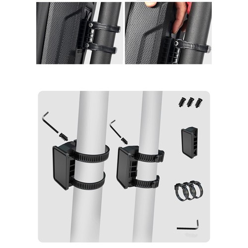 WILD MAN Electric Scooter EVA Hard Shell Quick Release Front Hanging Bag 2/3/4L - Picture 15 of 25
