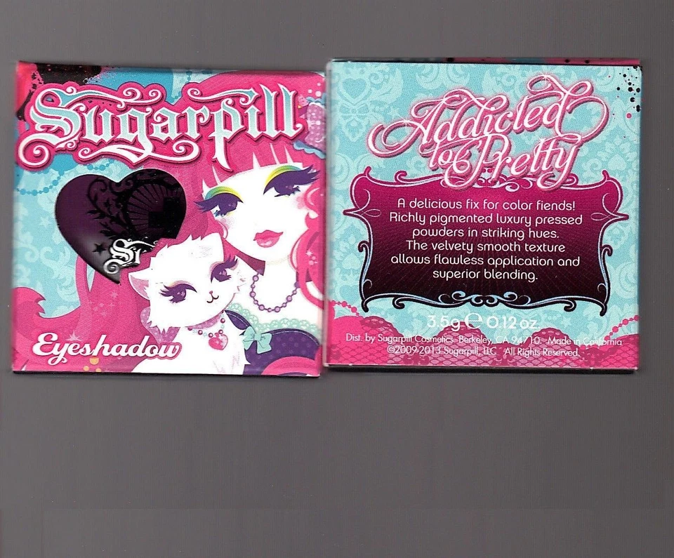SUGARPILL COSMETIC SINGLE PRESSED EYESHADOW CHOOSE COLOR 0.12oz / 3.5g BNIB RARE - Image 2 of 3