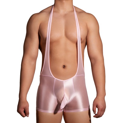 Para hombre Camisetas interiores ajustadas boxer con tanque brillante al óleo Ropa de noche - Imagen 175 de 220