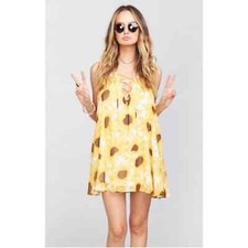 Show Me Your Mumu Rancho Mirage Tunic in Sunflower Club Small