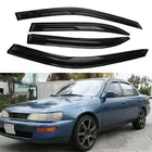 Fits Toyota Corolla 1993-1997 Side Window Vent Visor Sun Rain Deflector Guard