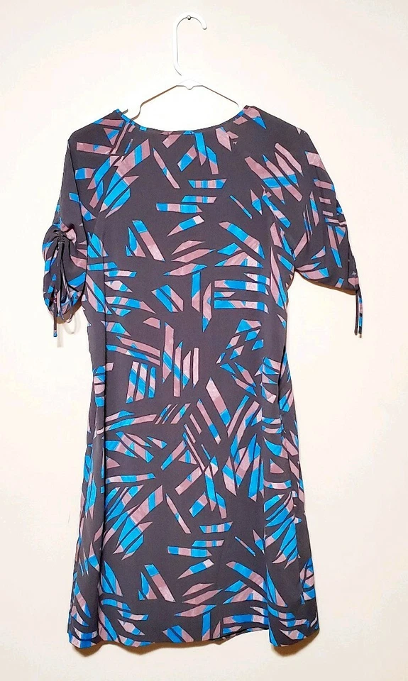 Daisy Fuentes moda women's size small short sleeve scoop neck shift dress I260 - Image 4 of 4