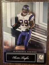 2007-Donruss Elite -#55-Chester Taylor -Minnesota Vikings