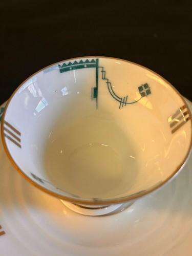 coppia A tazzine caffe art deco Mitterteich Bavaria anni 30 perfette - Foto 6 di 10
