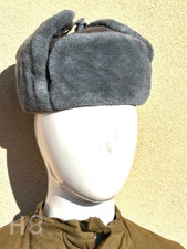 Russian Soviet Ushanka Winter Hat Moscow 1988 size 58