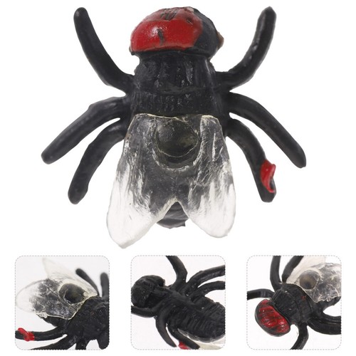 50 PIEZAS Simulación Moscas Fiesta Difíciles Accesorios Insectos Falsos Simulación Animal Prop - Imagen 1 de 9