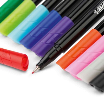 BIC Fineliner Intensity Fine 0,4 rot grün blau schwarz [wählbar]