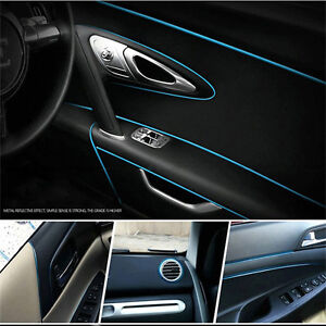 5-Meters-Car-Styling-Moulding-Decorative-Filler-Strip-Interior-Exterior-Set-Blue
