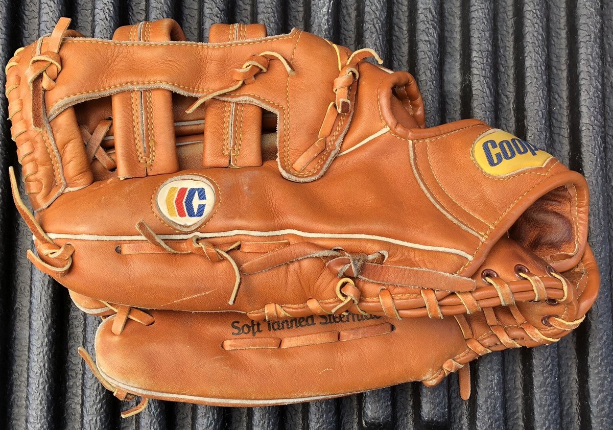 Vintage Brown LHT Cooper Diamond Deluxe 696 Adult Softball