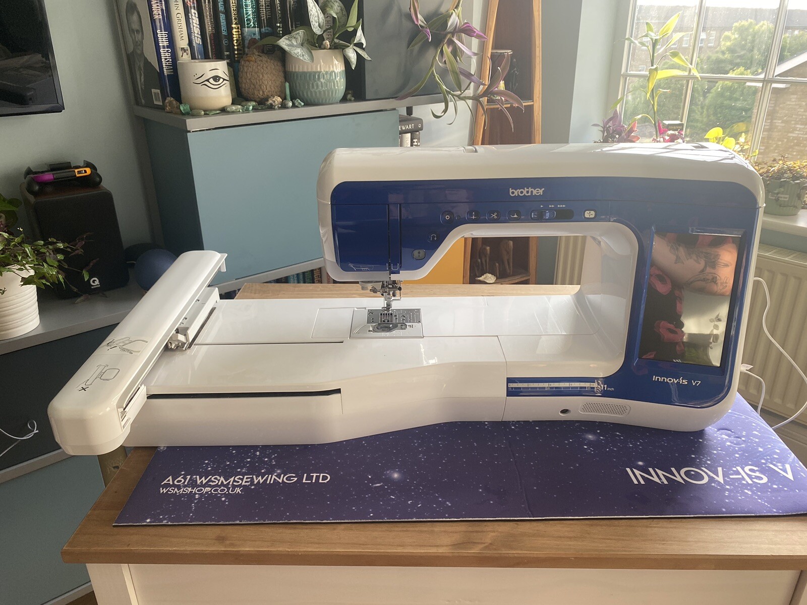 Brother Innovis V7 Sewing And Embroidery Machine With Accessories. eBay