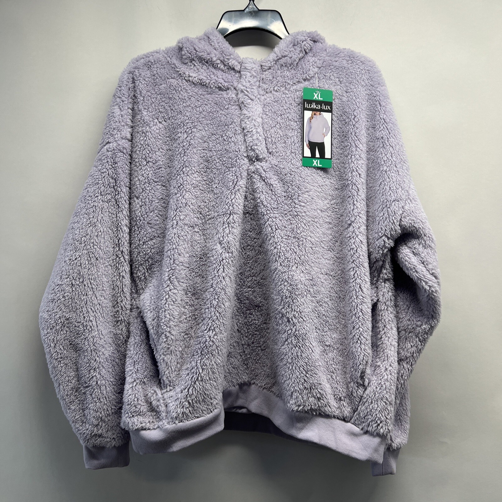Lukka Lux Ladies Plush Pullover Hoodie 